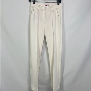 Hartly Cream Stretch Slacks